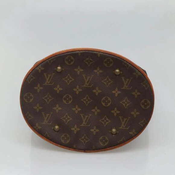 LOUIS VUITTON Monogram Bucket GM Shoulder Bag M42236 LV Auth 128384 - Picture 5 of 15